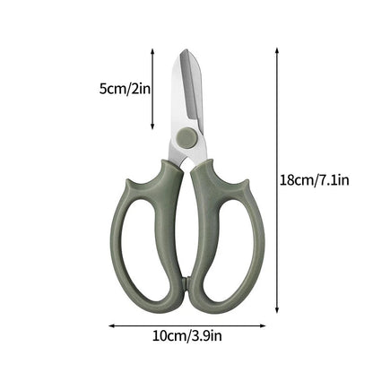 Professional Garden Shears with Ergonomic Handle - Precision Flower Pruner
