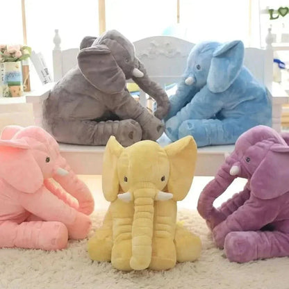 Plush Elephant Pillow for Cozy Comfort and Decorative Relaxation