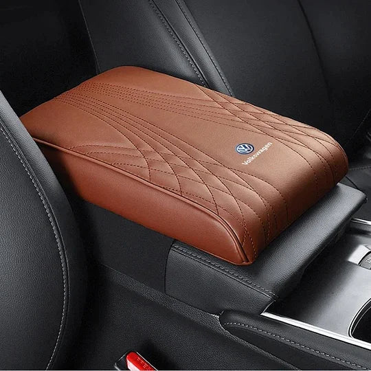 Exclusive Logo Armrest Cover Height Cushion for Car