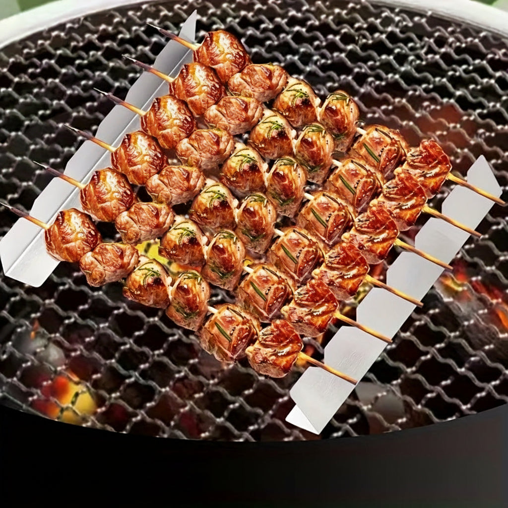 BBQ Genius – Premium Skewer Stand for Perfectly Grilled Delights
