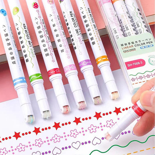 Curved Art Markers for Creative Projects