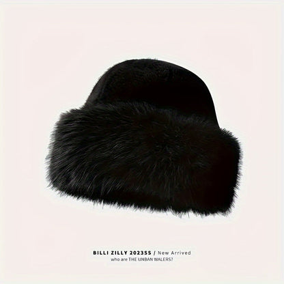 Pink Faux Fur Hat – Stylish Warmth for Cold Weather