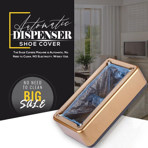 Touchless Shoe Cover Dispenser for Immaculate Floors