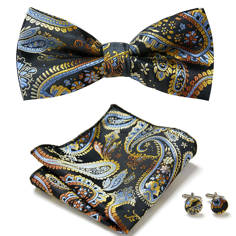 Three-Piece Set Featuring Stylish Bowties