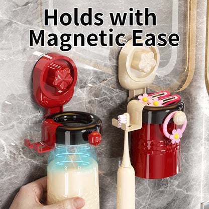 Instant Bathroom Organization & Germ-Free Solutions
