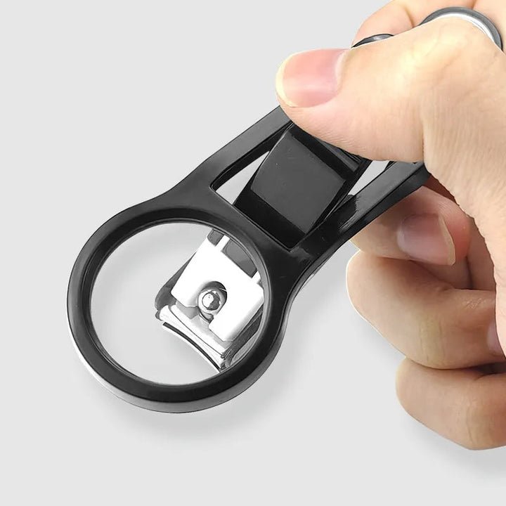 Precision Nail Clipper with Magnifier & Built-in File – NailMaster Pro