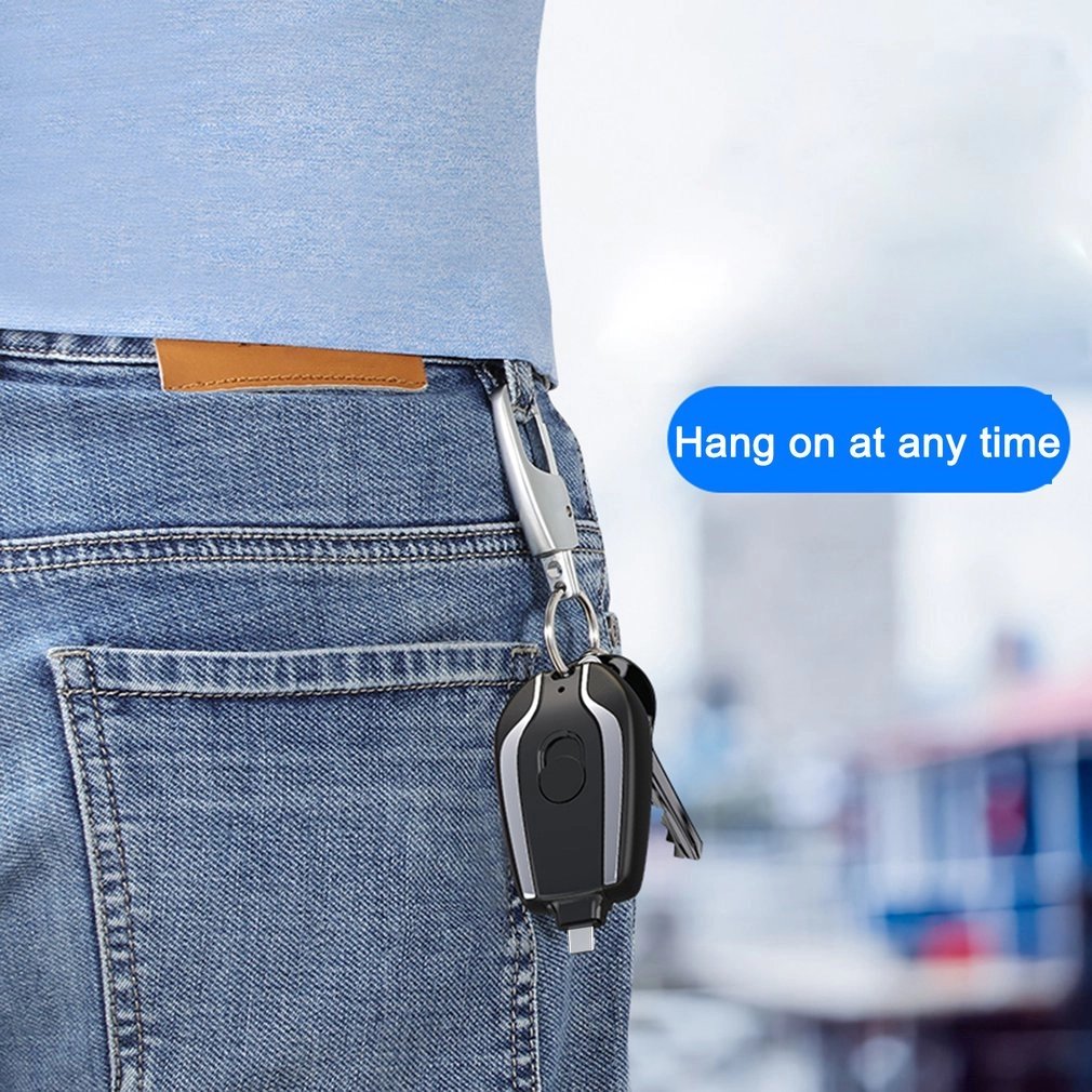 PowerPod - Portable Keychain Charger for Every Adventure