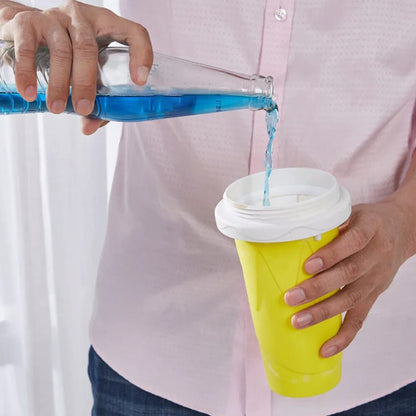 Frosty Beverage Chiller – Enjoy Perfectly Frozen Drinks Anytime, No Blender Needed