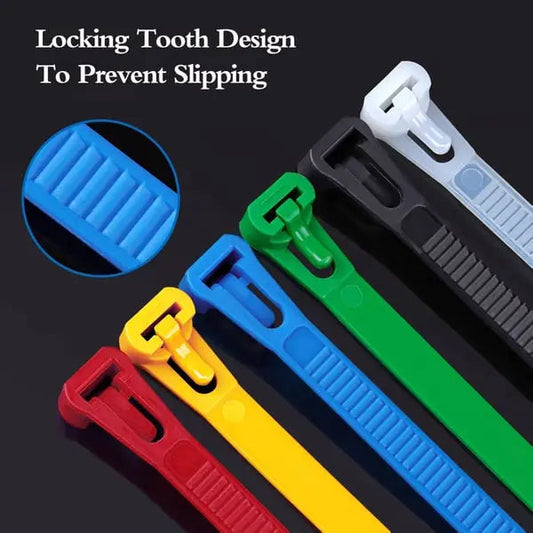 Reusable Cable Ties for Organized Spaces – Instant Arrangement Solution