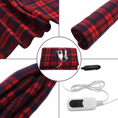 Electric Heated Blanket for Instant Warmth Anytime, Anywhere