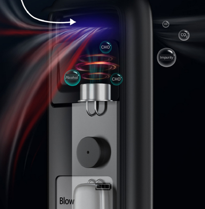 Breathalyzer Alcohol Tester - Portable Non-Contact Device