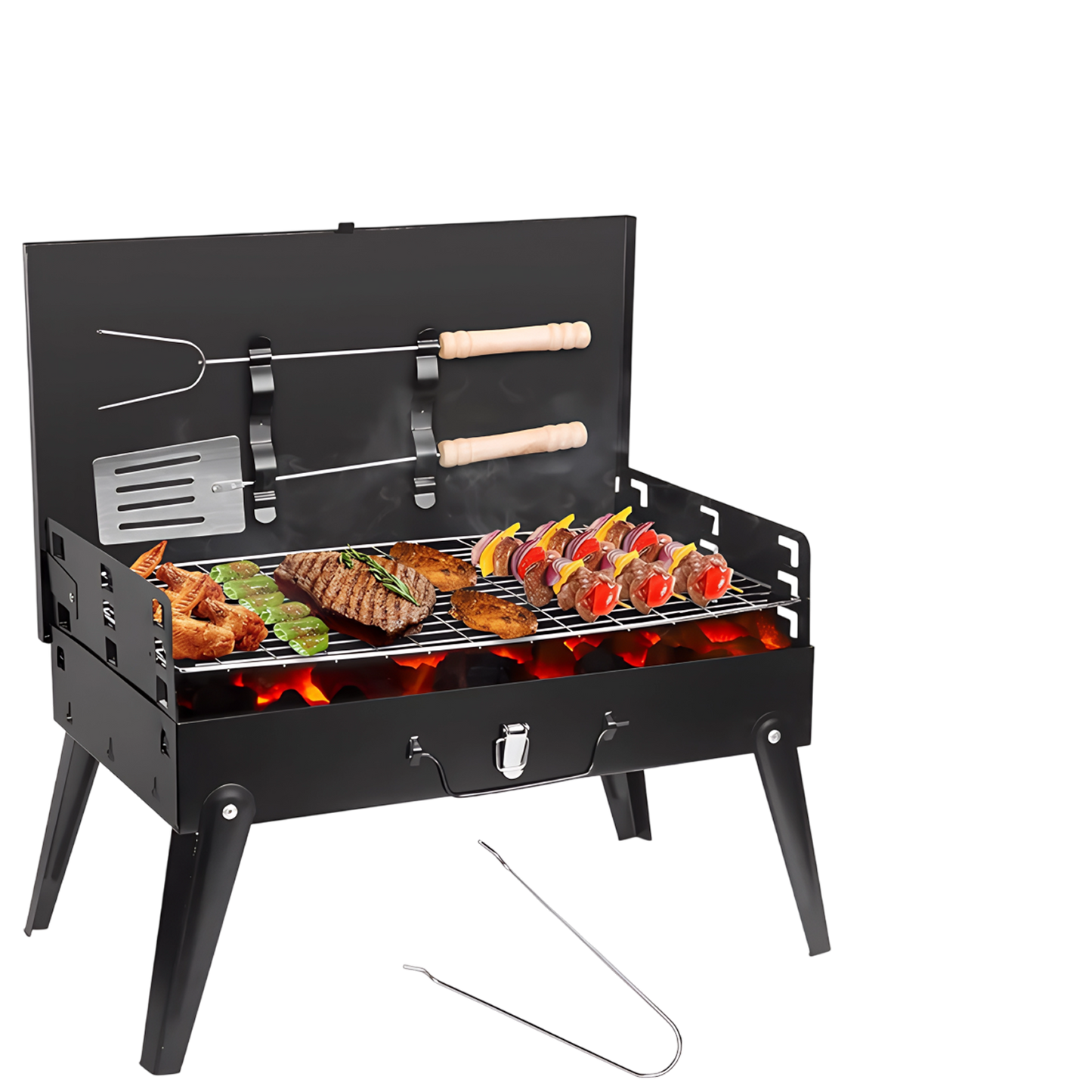 Foldable Grill for Outdoor Cooking