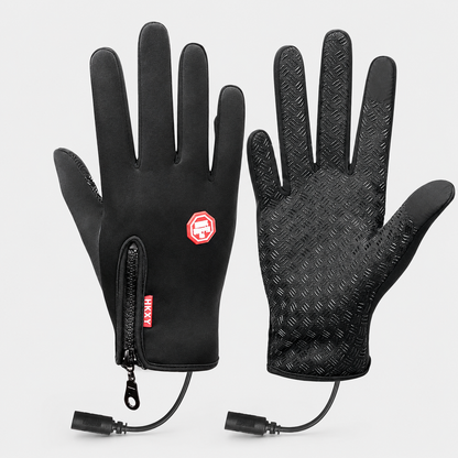 Adjustable Temperature Heated Gloves for Winter with USB Connection
