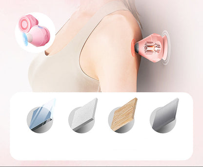 Self-Massage Ball with Suction Cup | Advanced Trigger Point Technique for Muscle Relief and Pain Reduction