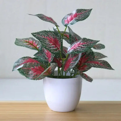 22 cm Artificial Bonsai Plant in Pot | Home and Office Decor