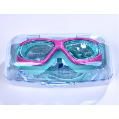 Kids' Swim Goggles with Oversized Frame – Comfortable & Anti-Fog for Fun