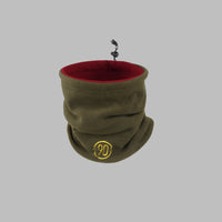 Army Green + Burgundy Red