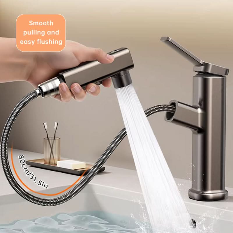 Pull-Out Kitchen Faucet with Three Spray Modes