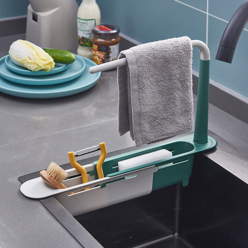Kitchen Organizer for Efficient Sink Storage