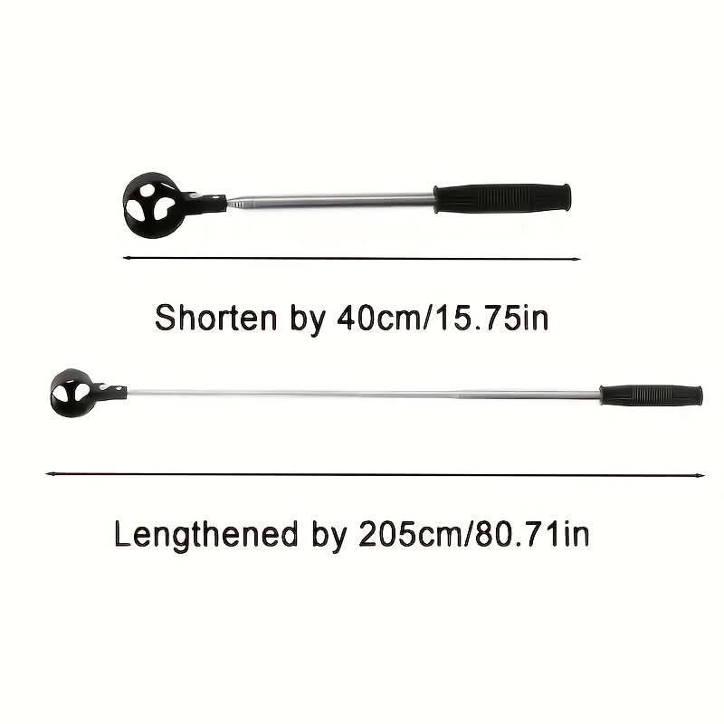 Telescopic Golf Ball Retriever in Stainless Steel