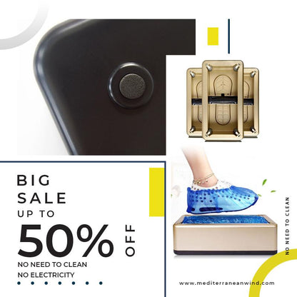 Touchless Shoe Cover Dispenser for Immaculate Floors