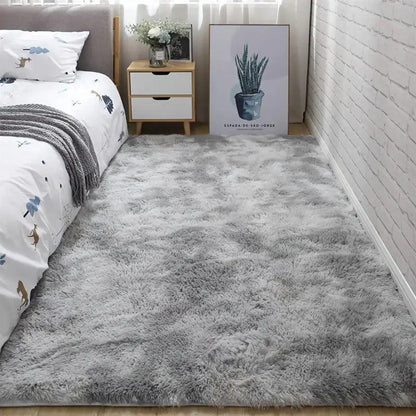Soft Area Rug | Plush & Non-Slip | Tie-Dye Pattern | 31x47 inches