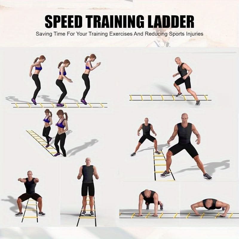 Agility Ladder Training Kit for Speed and Coordination