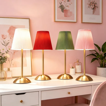 Wireless Bedside Lamp with Three Color Dimming Features