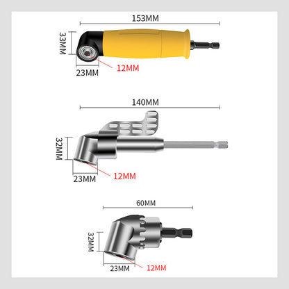 Precision Right Angle Drill Adapter for Tight Spaces