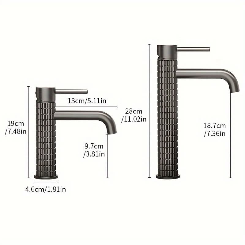 Brass Faucet for Hot and Cold Water – Basin Installation