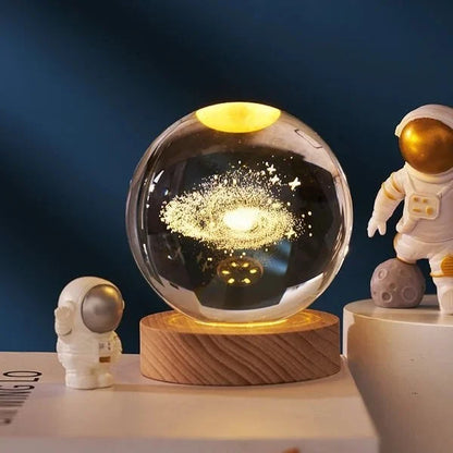 Celestial Sphere - Illuminated Galaxy Globe for Home Decor