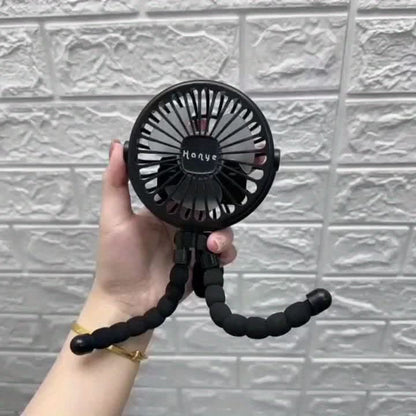 Compact Personal Fan for On-the-Go Cooling