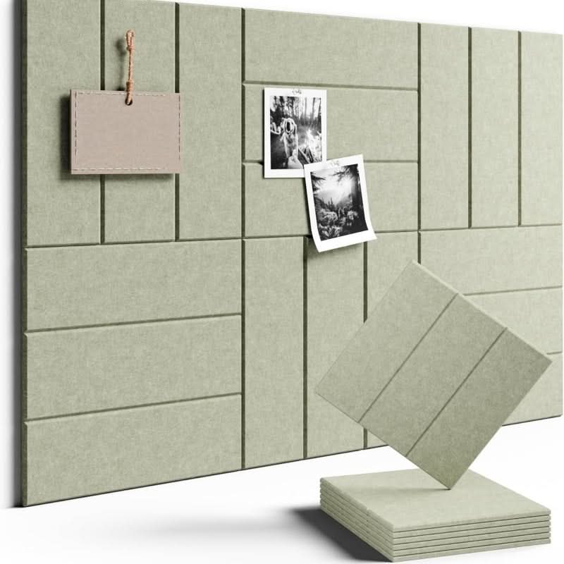 Contemporary Panel Board for Notes and Decorative Displays