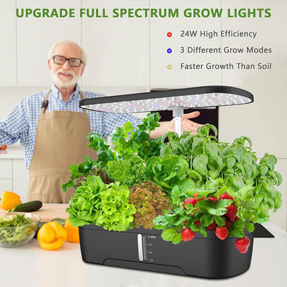 Grow Fresh Greens Indoors 5x Faster Anytime