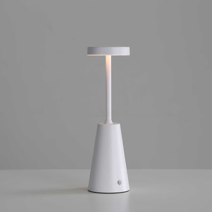Dimmable Metal Table Lamp with Touch Control for Contemporary Spaces