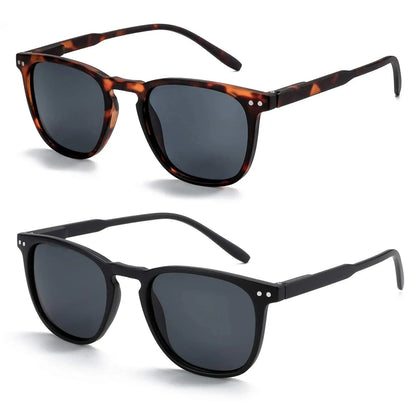 Unisex Round Polarized Sunglasses in Vintage Retro Style