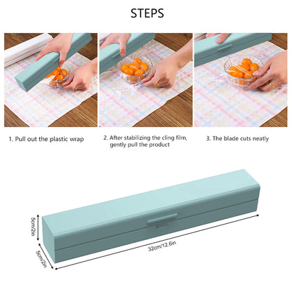 Reusable Magnetic Foil Dispenser with Stainless Steel Cutter | 32 cm