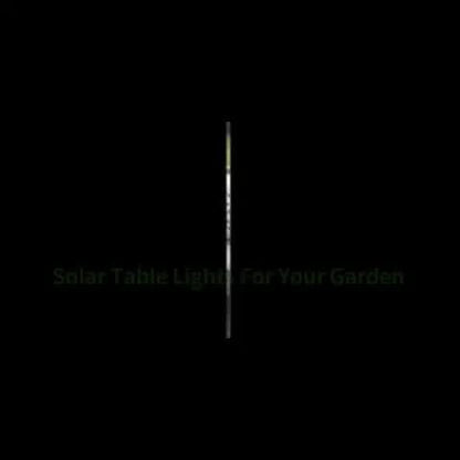 Solar-Powered Table Lamp with Motion Sensor