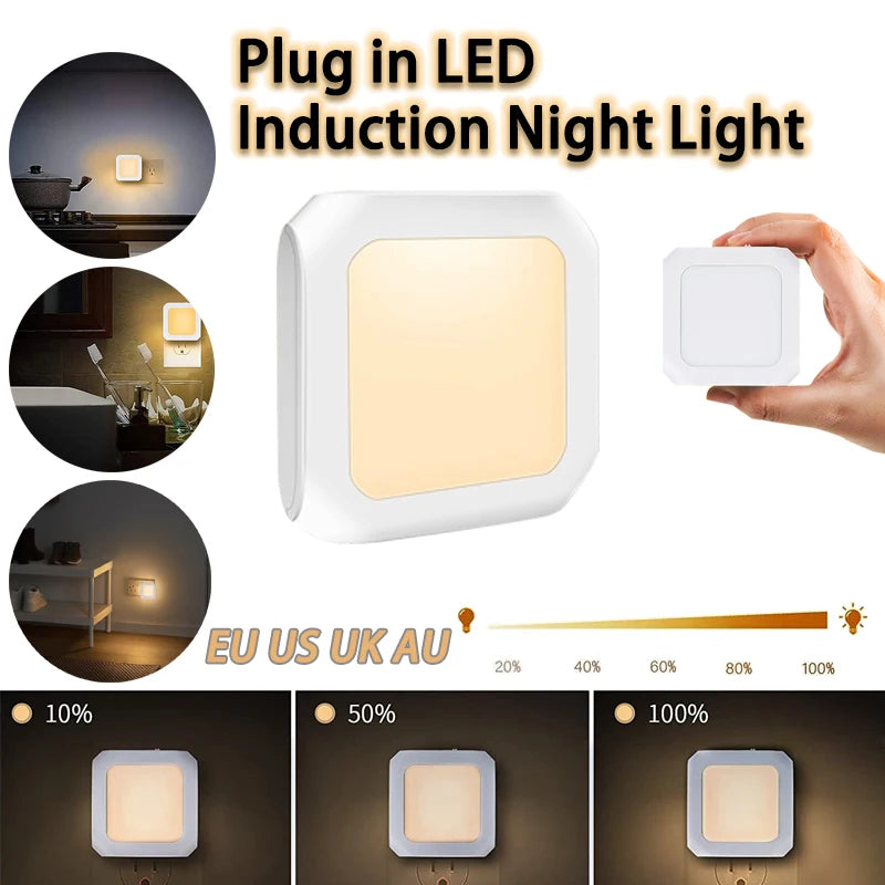 Mini LED Night Light | Dimmable | Plug-In | Warm White 3200K | Energy Efficient