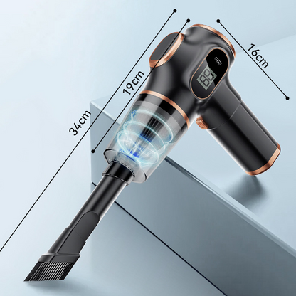 4-in-1 High-Power Cordless Car Vacuum Cleaner – Fast & Versatile Cleaning