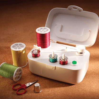 Portable Spool Winder for Quick Sewing – Never Stop Stitching Again