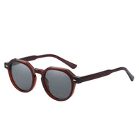 Trans Red Grey