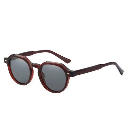 Retro Polarized Sunglasses in Acetate - Unisex Protective Eyewear