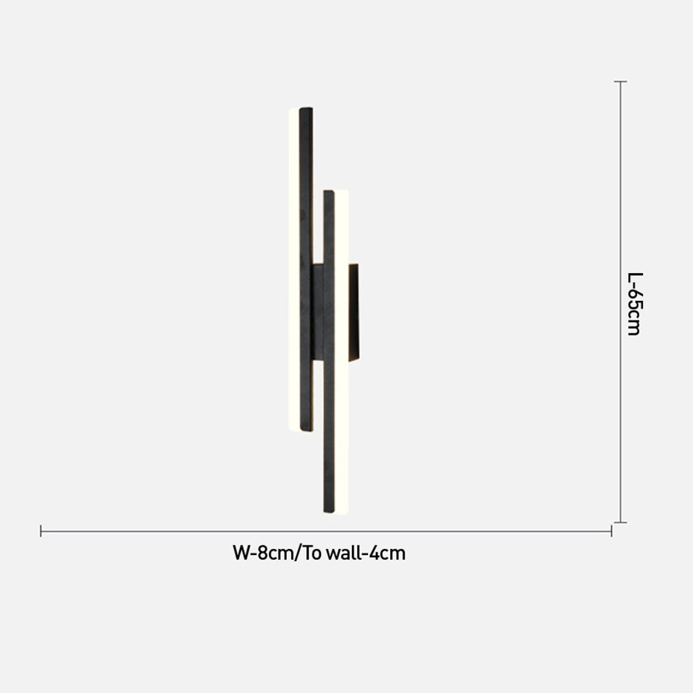 Acrylic and Metal Designed LED Wall Light