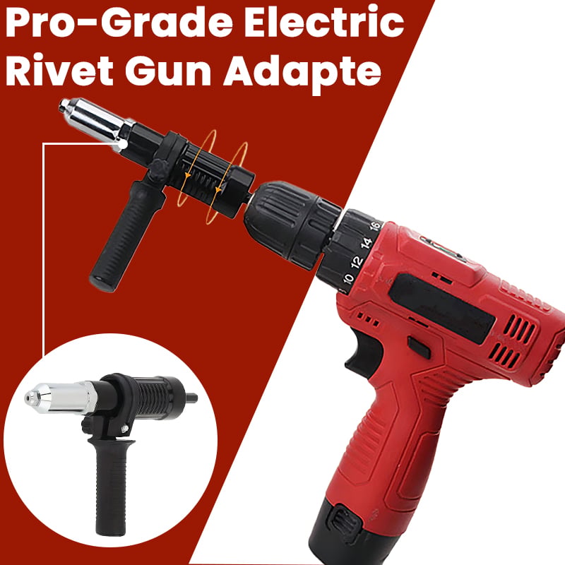 Transform Your Drill: 14mm Hex Rivet Adapter for Effortless Work