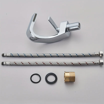 Contemporary Waterfall Faucet for Bathroom Sink