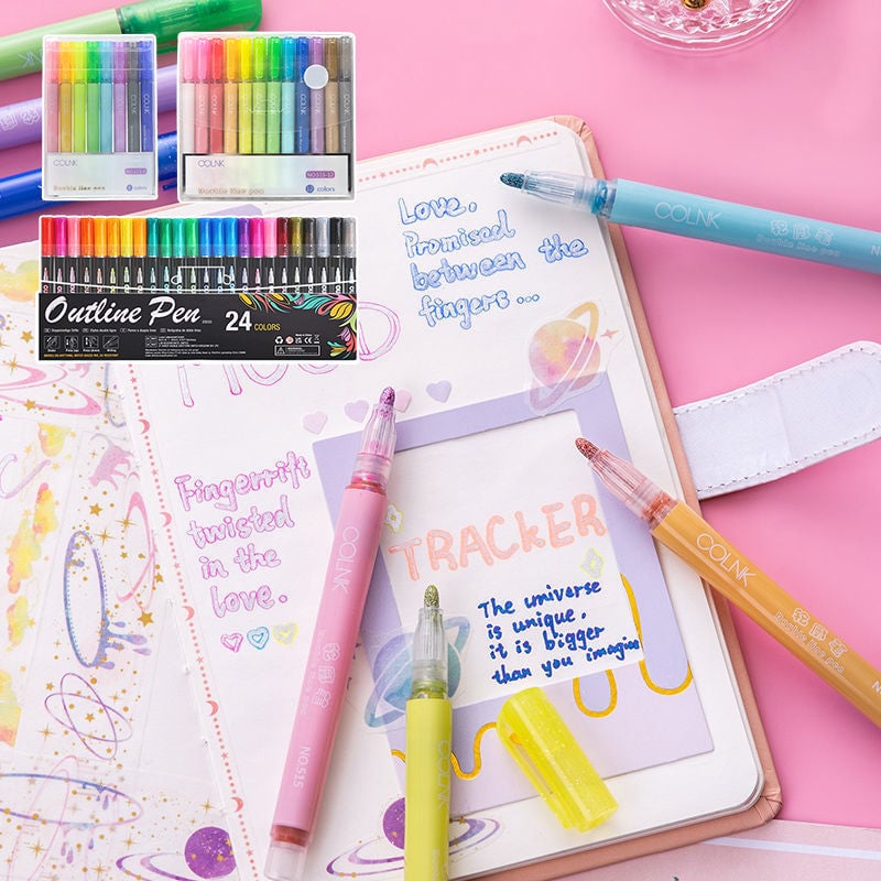 Marker Set - Colorful Overview for Creative Projects