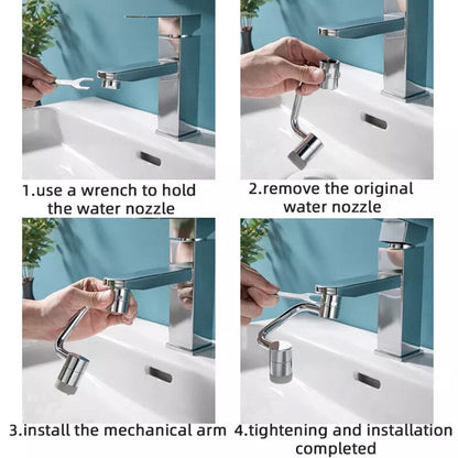 360° Adjustable Faucet for Optimal Water Control