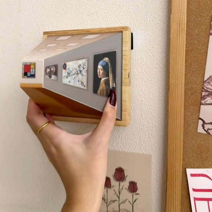 Creative 3D Night Light – Modern Gallery Bedside Lamp with Sunshine Design