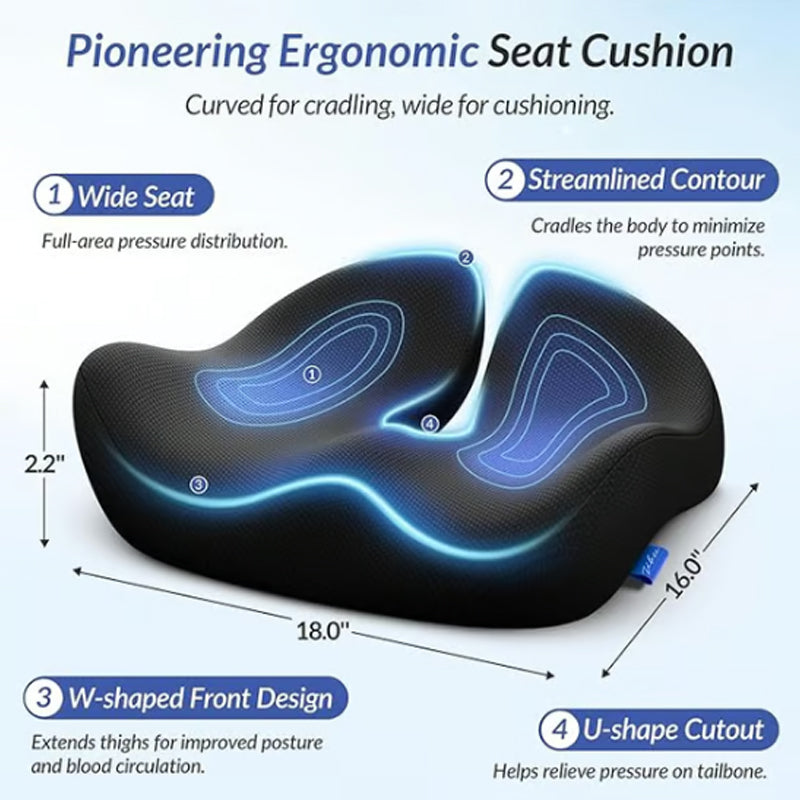 All-Day Pain-Free Comfort and Ideal Posture Support